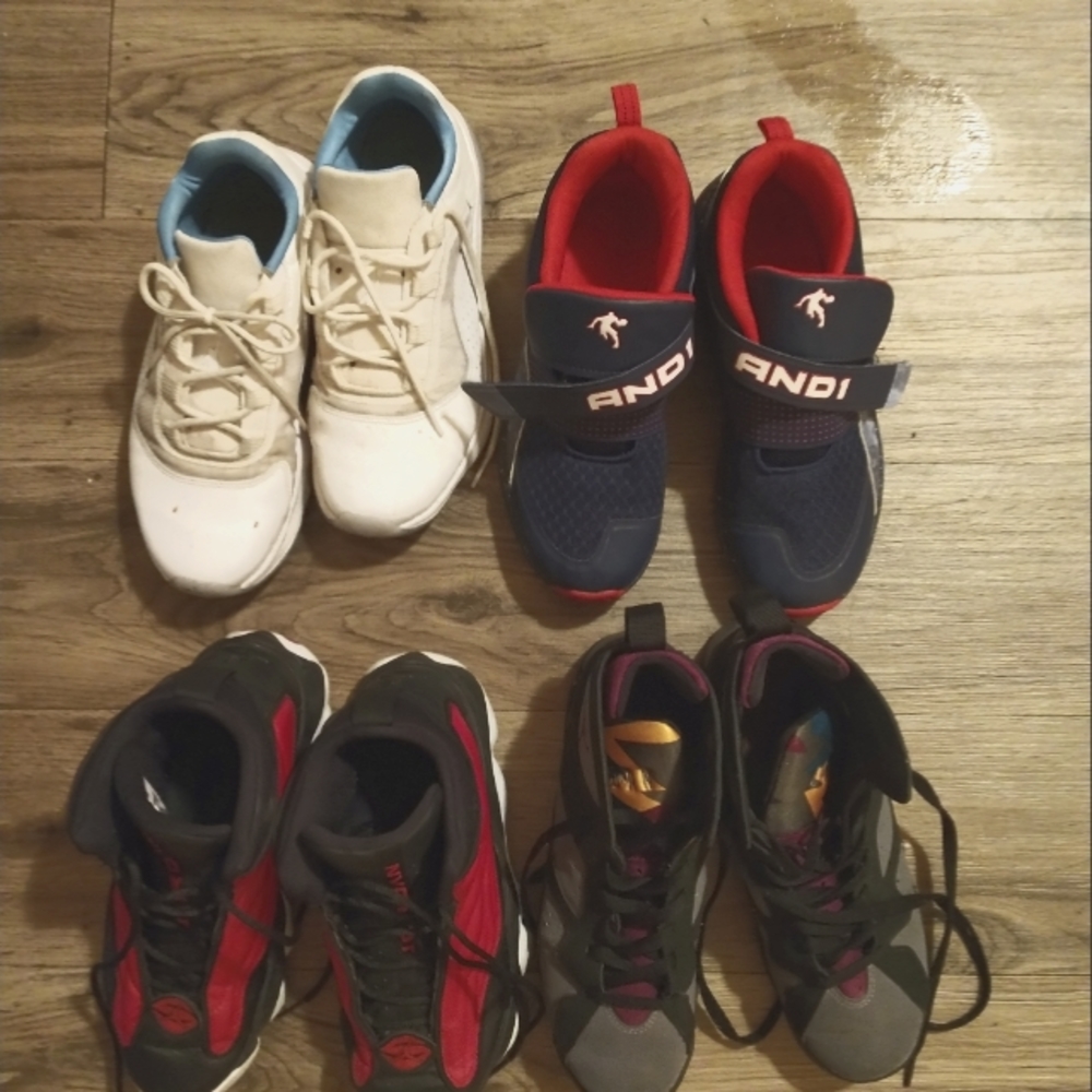 The Jordan shoes